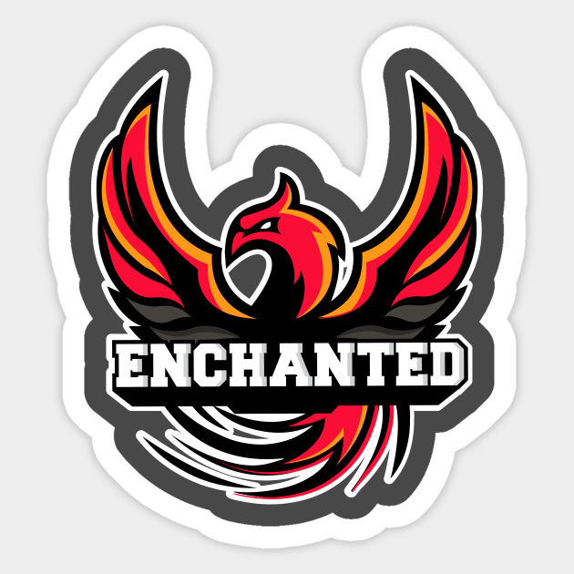 Phoenix Esports Fire bird Sticker by Lemongraphic